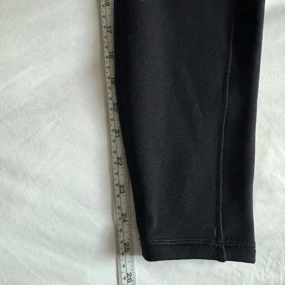 Athleta Altitude Stash fleece-lined tights leggings, LP, large petite - Picture 3 of 6